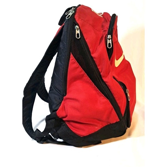 Nike Houston Texans Backpack Red Black Number 19 NFL Football Team Bag - Picture 2 of 8